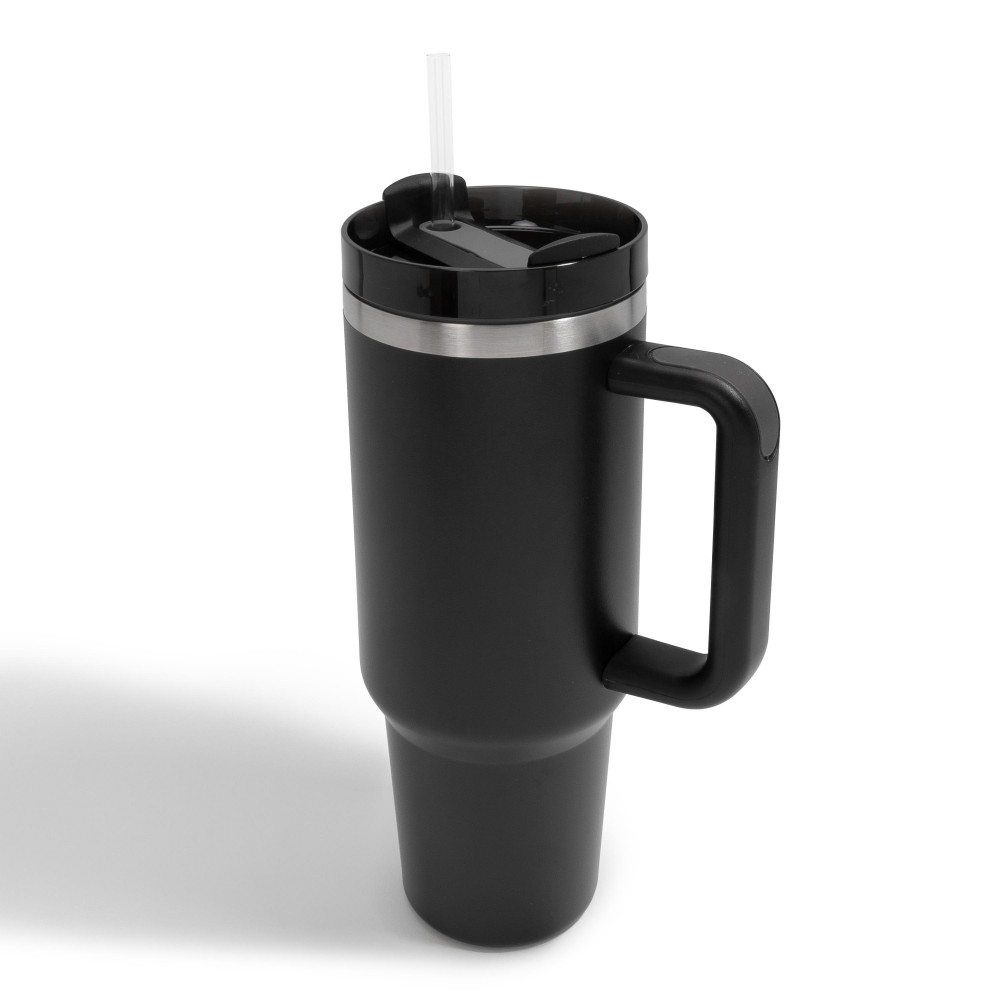 Handle Insulated Cup- Maroon (40oz)